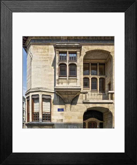 Framed Print : Hotel Otlet, 13 Rue de Florence, Brussels, Belgium, c2014-2017. Artist: Alan John Ainsworth Framed Print : Hotel Otlet, 13 Rue de Florence, Brussels, Belgium, c2014-2017. Artist: Alan John Ainsworth