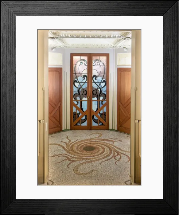 Framed Print : The Hotel Tassel, 6, Rue Paul-Emile Jansonstraat, Brussels, Belgium, 2015. Artist Framed Print : The Hotel Tassel, 6, Rue Paul-Emile Jansonstraat, Brussels, Belgium, 2015. Artist
