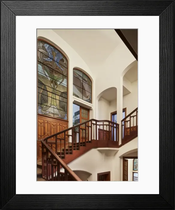 Framed Print : Hotel Otlet, 13 Rue de Florence, Brussels, Belgium, c2014-2017. Artist: Alan John Ainsworth Framed Print : Hotel Otlet, 13 Rue de Florence, Brussels, Belgium, c2014-2017. Artist: Alan John Ainsworth