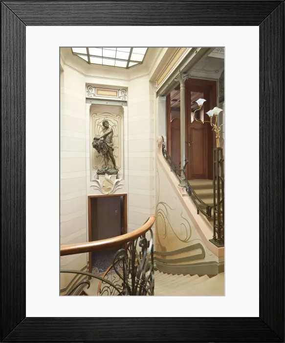 Framed Print : The Hotel Tassel, 6, Rue Paul-Emile Jansonstraat, Brussels, Belgium, 2015. Artist Framed Print : The Hotel Tassel, 6, Rue Paul-Emile Jansonstraat, Brussels, Belgium, 2015. Artist
