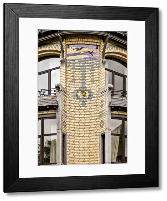 Framed Print : 6 Parvis de la Trinite, Ixelles, Brussels, Belgium, (1909), c2014-2017. Artist: Alan John Ainsworth Framed Print : 6 Parvis de la Trinite, Ixelles, Brussels, Belgium, (1909), c2014-2017. Artist: Alan John Ainsworth