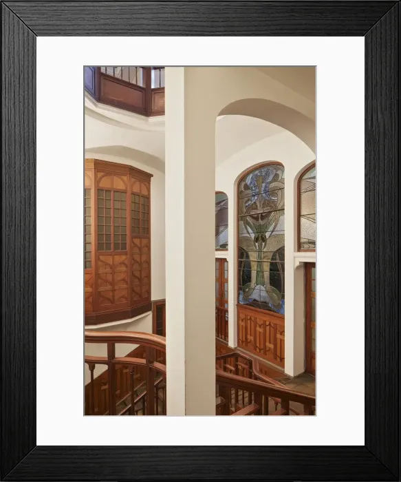 Framed Print : Hotel Otlet, 13 Rue de Florence, Brussels, Belgium, c2014-2017. Artist: Alan John Ainsworth Framed Print : Hotel Otlet, 13 Rue de Florence, Brussels, Belgium, c2014-2017. Artist: Alan John Ainsworth