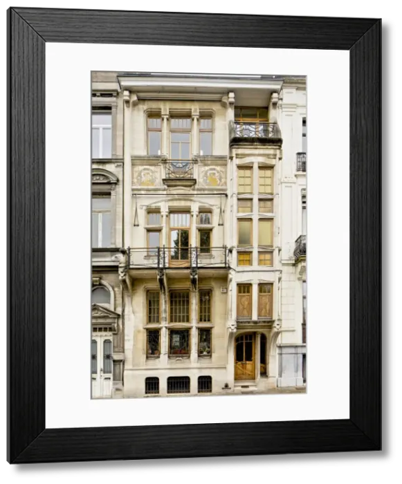 Framed Print : 41 Place Louise Morichar, Brussels, Belgium, (1900), c2014-c2017. Artist: Alan John Ainsworth Framed Print : 41 Place Louise Morichar, Brussels, Belgium, (1900), c2014-c2017. Artist: Alan John Ainsworth