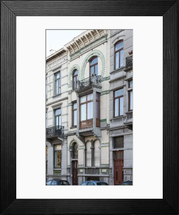 Framed Print : 60 Avenue Albert, Brussels, Belgium, c2014-c2017. Artist: Alan John Ainsworth Framed Print : 60 Avenue Albert, Brussels, Belgium, c2014-c2017. Artist: Alan John Ainsworth