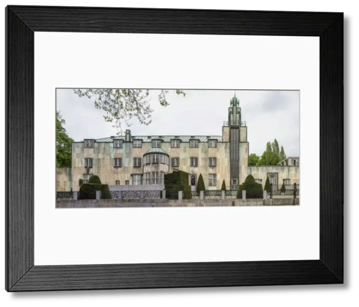 Framed Print : Palais Stoclet, Sq. Leopold II, Brussels, Belgium, (1906-1911) c2014-c2017. Artist