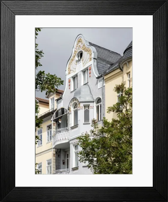 Framed Print : Jugenstil House, Graben 39, Weimar, Germany, (1904), 2018. Artist: Alan John Ainsworth Framed Print : Jugenstil House, Graben 39, Weimar, Germany, (1904), 2018. Artist: Alan John Ainsworth