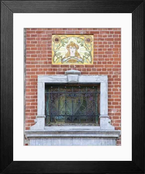 Framed Print : 60 Avenue Albert, Brussels, Belgium, c2014-c2017. Artist: Alan John Ainsworth Framed Print : 60 Avenue Albert, Brussels, Belgium, c2014-c2017. Artist: Alan John Ainsworth
