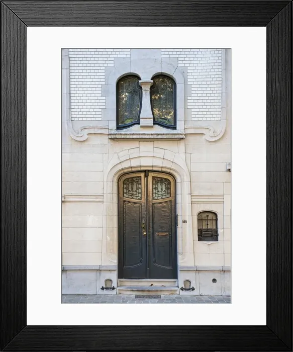 Framed Print : 198 Avenue Albert, Brussels, Belgium, (1908), c2014-c2017. Artist: Alan John Ainsworth Framed Print : 198 Avenue Albert, Brussels, Belgium, (1908), c2014-c2017. Artist: Alan John Ainsworth