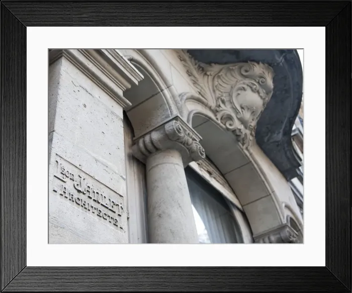 Framed Print : 100 Avenue Albert, Brussels, Belgium, (c1910), c2014-c2017. Artist: Alan John Ainsworth Framed Print : 100 Avenue Albert, Brussels, Belgium, (c1910), c2014-c2017. Artist: Alan John Ainsworth