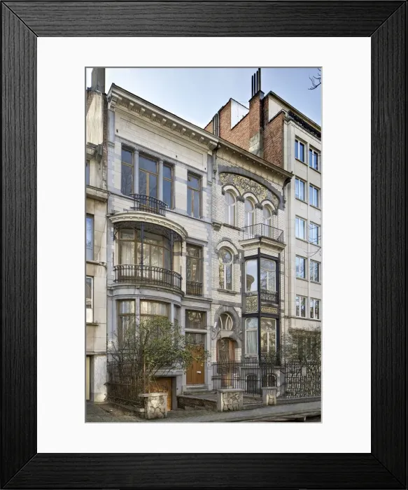 Framed Print : 29 & 31 Avenue Winston Churchill, Brussels, Belgium, c2014-c2017. Artist: Alan John Ainsworth Framed Print : 29 & 31 Avenue Winston Churchill, Brussels, Belgium, c2014-c2017. Artist: Alan John Ainsworth