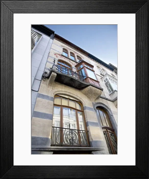 Framed Print : 120 Avenue Brugmann, Brussels, Belgium, (1904), c2014-c2017. Artist: Alan John Ainsworth Framed Print : 120 Avenue Brugmann, Brussels, Belgium, (1904), c2014-c2017. Artist: Alan John Ainsworth