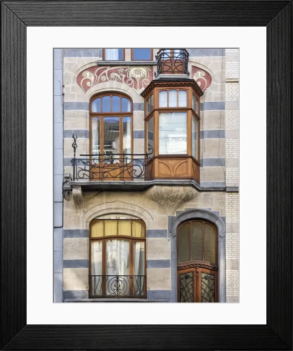 Framed Print : 120 Avenue Brugmann, Brussels, Belgium, (1904), c2014-c2017. Artist: Alan John Ainsworth Framed Print : 120 Avenue Brugmann, Brussels, Belgium, (1904), c2014-c2017. Artist: Alan John Ainsworth