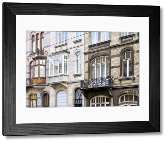 Framed Print : 120-124 Avenue Brugmann, Brussels, Belgium, (1904), c2014-c2017. Artist: Alan John Ainsworth Framed Print : 120-124 Avenue Brugmann, Brussels, Belgium, (1904), c2014-c2017. Artist: Alan John Ainsworth