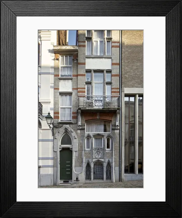 Framed Print : 52 Rue D Irelande, Brussels, Belgium, (1899), c2014-c2017. Artist: Alan John Ainsworth Framed Print : 52 Rue D Irelande, Brussels, Belgium, (1899), c2014-c2017. Artist: Alan John Ainsworth