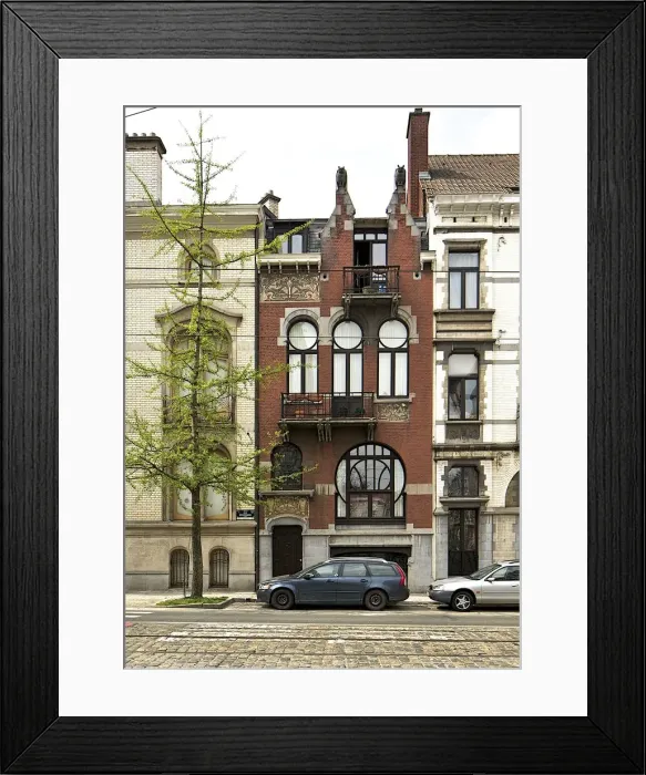 Framed Print : Les Hiboux, 55 Brugmann Avenue, Brussels, Belgium, c2014-c2017. Artist: Alan John Ainsworth Framed Print : Les Hiboux, 55 Brugmann Avenue, Brussels, Belgium, c2014-c2017. Artist: Alan John Ainsworth