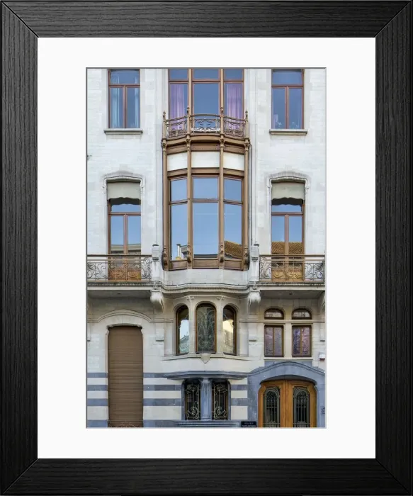 Framed Print : 66 Rue de L Hotel des Monnaies, Brussels, Belgium, (1894), c2014-c2017 Framed Print : 66 Rue de L Hotel des Monnaies, Brussels, Belgium, (1894), c2014-c2017