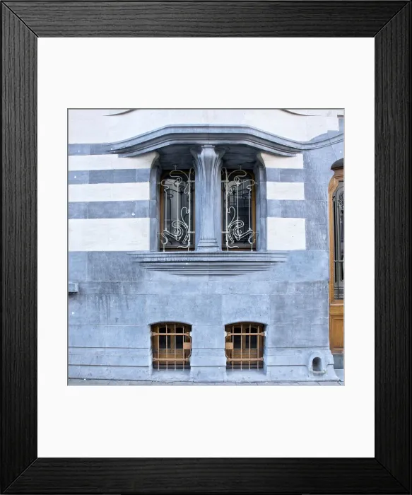 Framed Print : Miscellaneous Brussels art nouveau details, Belgium, c2014-c2017. Artist: Alan John Ainsworth Framed Print : Miscellaneous Brussels art nouveau details, Belgium, c2014-c2017. Artist: Alan John Ainsworth