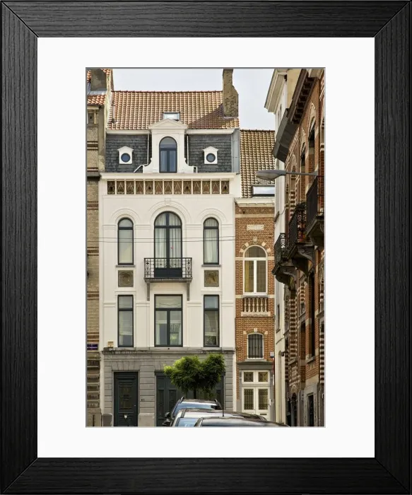 Framed Print : Miscellaneous Brussels art nouveau details, Belgium, c2014-c2017. Artist: Alan John Ainsworth Framed Print : Miscellaneous Brussels art nouveau details, Belgium, c2014-c2017. Artist: Alan John Ainsworth