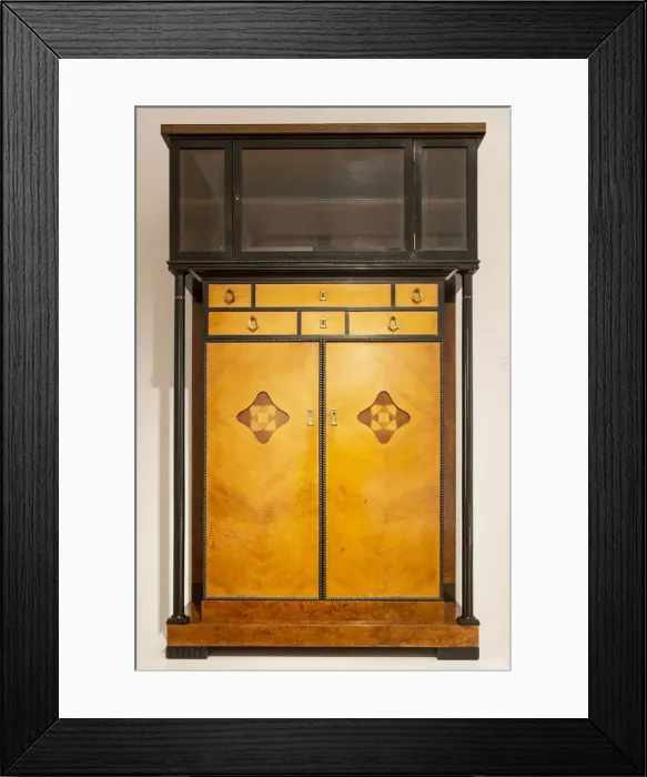 Framed Print : Art Nouveau Cabinet, Darmstadt, Germany, 1905, (2018). Artist: Alan John Ainsworth Framed Print : Art Nouveau Cabinet, Darmstadt, Germany, 1905, (2018). Artist: Alan John Ainsworth