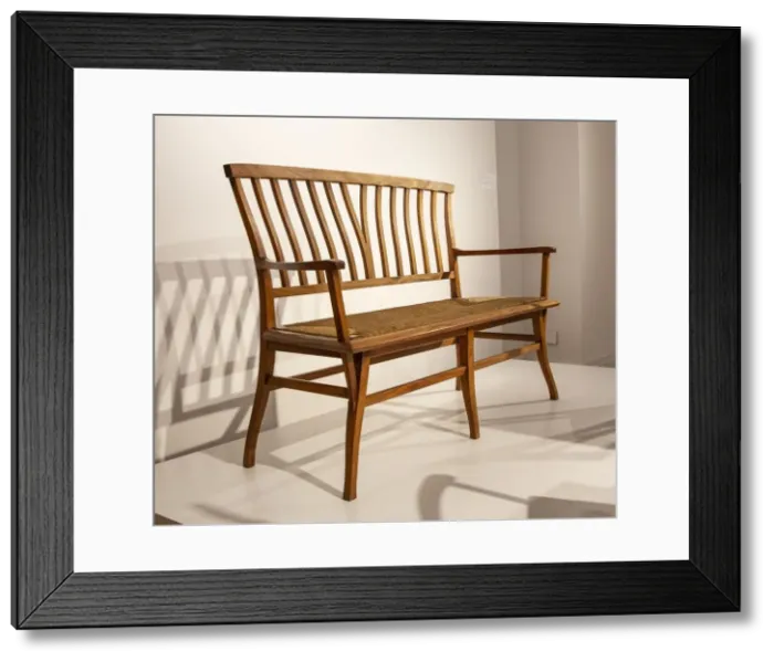 Framed Print : Furmiture by Henry van de Velde, Belgium, Brussels, 1895, (c2014-c2017) Framed Print : Furmiture by Henry van de Velde, Belgium, Brussels, 1895, (c2014-c2017)