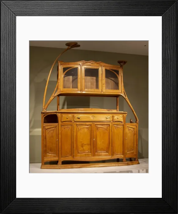Framed Print : Buffet designed by Hector Guimard, Paris, France, 1899-1900, (2015). Artist: Alan John Ainsworth Framed Print : Buffet designed by Hector Guimard, Paris, France, 1899-1900, (2015). Artist: Alan John Ainsworth