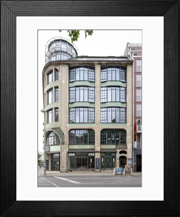 Framed Print : WFM Building, Leipziger Strasse, Mitte, Berlin, Germany, (1904-1905), 2018. Artist Framed Print : WFM Building, Leipziger Strasse, Mitte, Berlin, Germany, (1904-1905), 2018. Artist