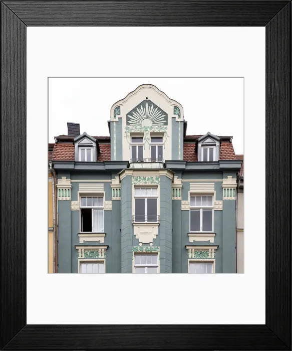 Framed Print : Jugenstil House, Graben 32, Weimar, Germany, (1904), 2018. Artist: Alan John Ainsworth Framed Print : Jugenstil House, Graben 32, Weimar, Germany, (1904), 2018. Artist: Alan John Ainsworth