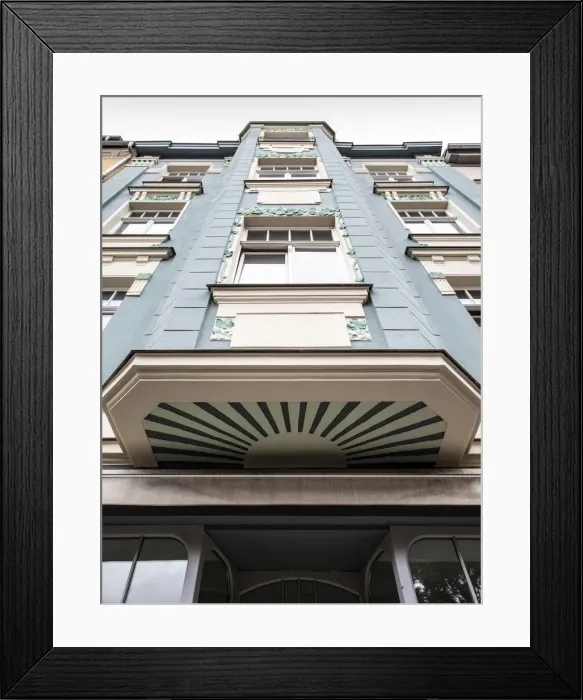 Framed Print : Jugenstil House, Graben 32, Weimar, Germany, (1904), 2018. Artist: Alan John Ainsworth Framed Print : Jugenstil House, Graben 32, Weimar, Germany, (1904), 2018. Artist: Alan John Ainsworth