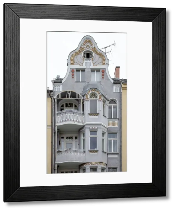 Framed Print : Jugenstil House, Graben 39, Weimar, Germany, (1904), 2018. Artist: Alan John Ainsworth Framed Print : Jugenstil House, Graben 39, Weimar, Germany, (1904), 2018. Artist: Alan John Ainsworth