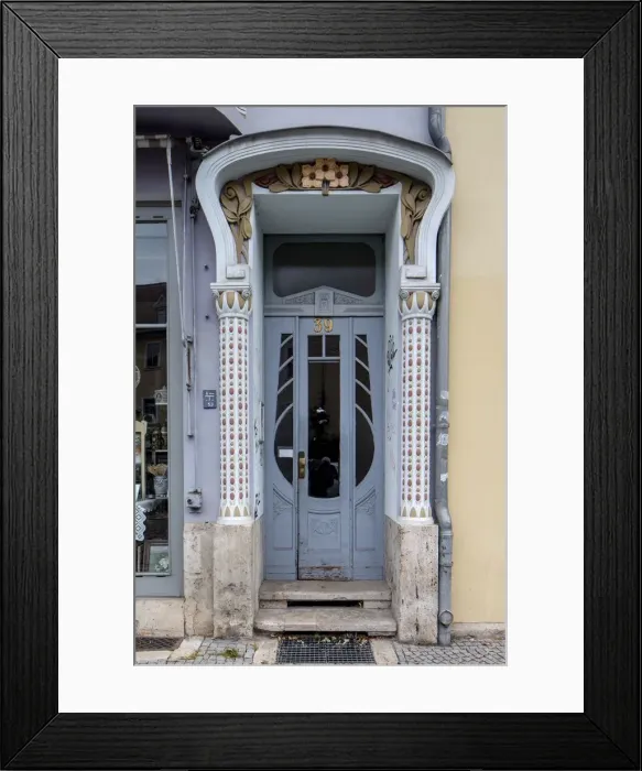 Framed Print : Jugenstil House, Graben 39, Weimar, Germany, (1904), 2018. Artist: Alan John Ainsworth Framed Print : Jugenstil House, Graben 39, Weimar, Germany, (1904), 2018. Artist: Alan John Ainsworth