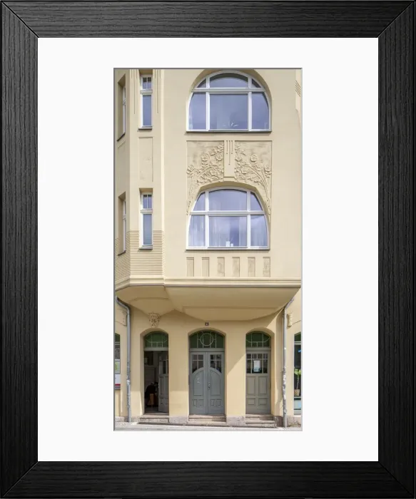 Framed Print : Jugenstil house, House, Graben 41, Weimar, Germany, 2018. Artist: Alan John Ainsworth Framed Print : Jugenstil house, House, Graben 41, Weimar, Germany, 2018. Artist: Alan John Ainsworth