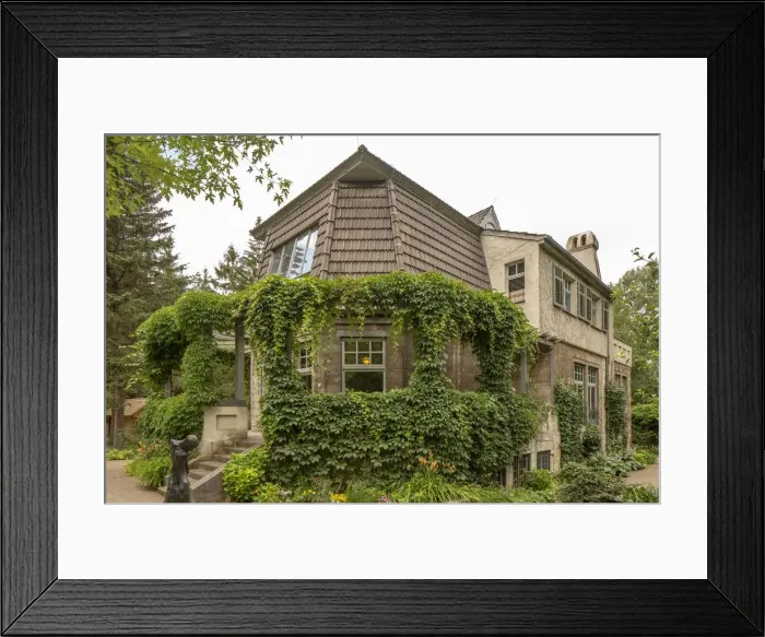 Framed Print : Haus Hohe Pappeln, Belvederer Allee 58, Weimar, Germany, (1907-1908), 2018. Artist Framed Print : Haus Hohe Pappeln, Belvederer Allee 58, Weimar, Germany, (1907-1908), 2018. Artist