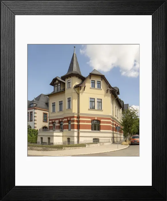 Framed Print : Jugendstil Villa, Humboldstrasse 33, Weimar, Germany, 2018. Artist: Alan John Ainsworth Framed Print : Jugendstil Villa, Humboldstrasse 33, Weimar, Germany, 2018. Artist: Alan John Ainsworth