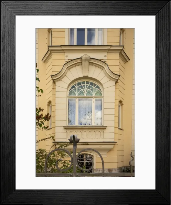 Framed Print : Jugenstil house, Humboldstrasse 23, Weimar, Germany, 2018. Artist: Alan John Ainsworth Framed Print : Jugenstil house, Humboldstrasse 23, Weimar, Germany, 2018. Artist: Alan John Ainsworth