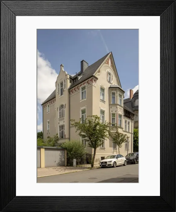 Framed Print : Jugenstil house, Cranachstrasse 12, Weimar, Germany, (1905), 2018. Artist: Alan John Ainsworth Framed Print : Jugenstil house, Cranachstrasse 12, Weimar, Germany, (1905), 2018. Artist: Alan John Ainsworth