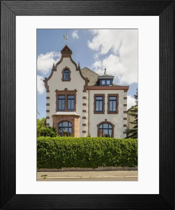 Framed Print : Jugendstil Villa, Humboldstrasse 31, Weimar, Germany, 2018. Artist: Alan John Ainsworth Framed Print : Jugendstil Villa, Humboldstrasse 31, Weimar, Germany, 2018. Artist: Alan John Ainsworth