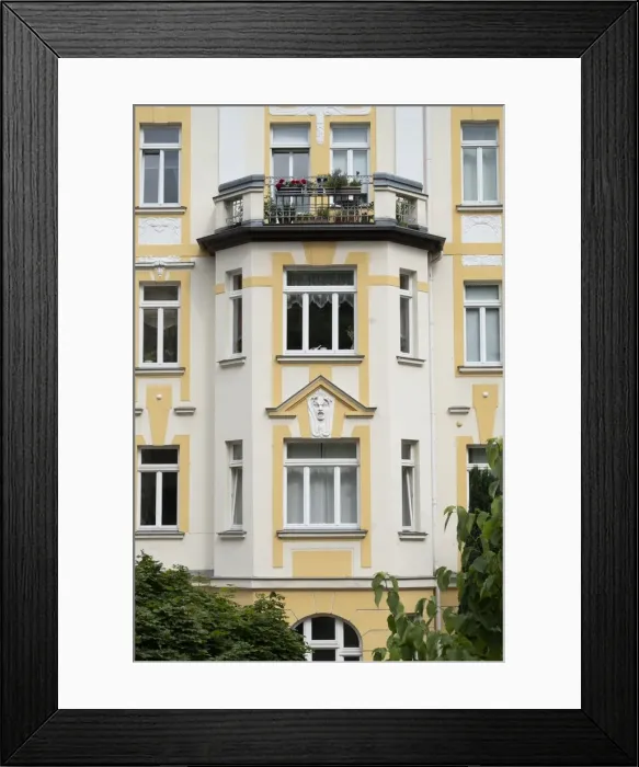 Framed Print : Jugendstil apartment building, Am Planetarium, Jena, Germany, 2018. Artist: Alan John Ainsworth Framed Print : Jugendstil apartment building, Am Planetarium, Jena, Germany, 2018. Artist: Alan John Ainsworth