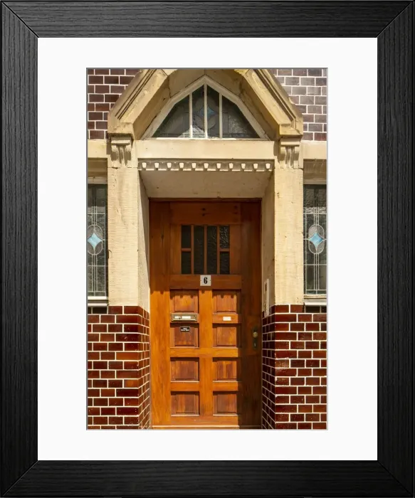 Framed Print : Door, Art nouveau residence, Cranachstrasse 6, Weimar, Germany, 2018. Artist: Alan John Ainsworth Framed Print : Door, Art nouveau residence, Cranachstrasse 6, Weimar, Germany, 2018. Artist: Alan John Ainsworth