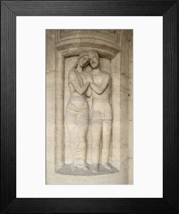 Framed Print : Jugentil Door carving, Department of Philosophy, Jena University, Jena, Germany, 2018 Framed Print : Jugentil Door carving, Department of Philosophy, Jena University, Jena, Germany, 2018