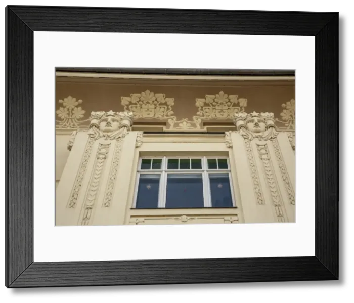 Framed Print : Art nouveau residence, Cranachstrasse 8, Weimar, Germany, 2018. Artist: Alan John Ainsworth Framed Print : Art nouveau residence, Cranachstrasse 8, Weimar, Germany, 2018. Artist: Alan John Ainsworth