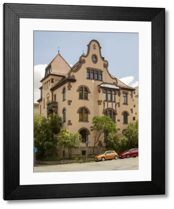 Framed Print : Villa Sommerling, Cranachestrasse 13, Weimar, Germany, (1901), 2018. Artist: Alan John Ainsworth
