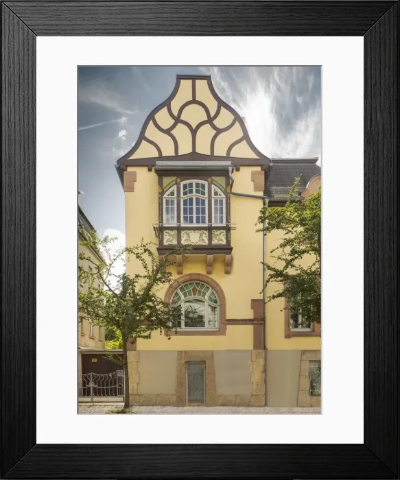 Framed Print : Jugenstil house, Cranachstrasse 21, Weimar, Germany, (c1905), 2018. Artist: Alan John Ainsworth Framed Print : Jugenstil house, Cranachstrasse 21, Weimar, Germany, (c1905), 2018. Artist: Alan John Ainsworth