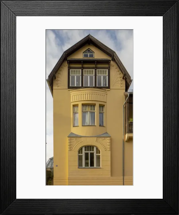 Framed Print : Jugendstil Villa, Gutenbergstrasse 14, Weimar, Germany, 2018. Artist: Alan John Ainsworth Framed Print : Jugendstil Villa, Gutenbergstrasse 14, Weimar, Germany, 2018. Artist: Alan John Ainsworth