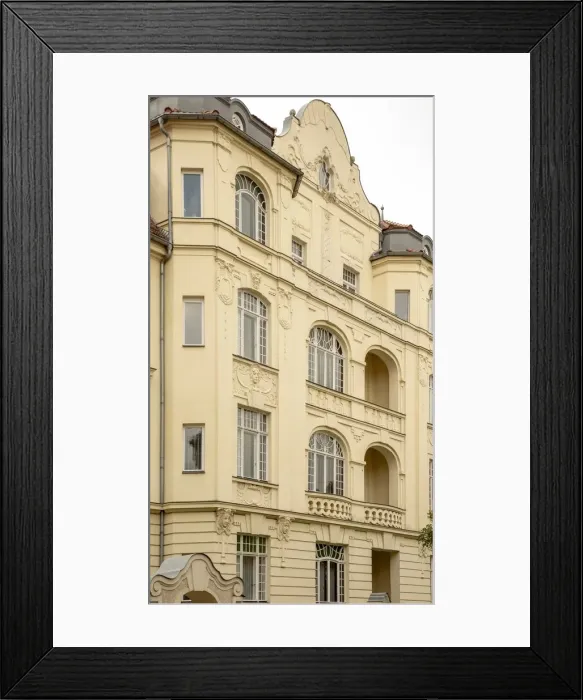 Framed Print : Jugendstil House, Villa Zapfe, Humboldtstrasse 21-21a, Weimar, Germany, (1907), 2018 Framed Print : Jugendstil House, Villa Zapfe, Humboldtstrasse 21-21a, Weimar, Germany, (1907), 2018