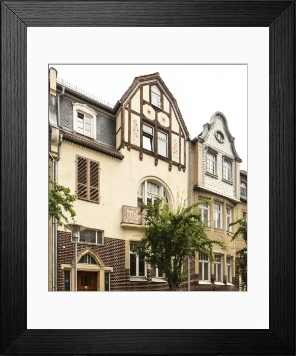 Framed Print : Art nouveau villas, Cranachstrasse 4-6, Weimar, Germany, 2018. Artist: Alan John Ainsworth Framed Print : Art nouveau villas, Cranachstrasse 4-6, Weimar, Germany, 2018. Artist: Alan John Ainsworth