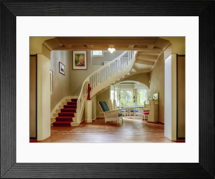 Framed Print : Haus Hohe Pappeln, Belvederer Allee 58, Weimar, Germany, (1907-1908), 2018. Artist Framed Print : Haus Hohe Pappeln, Belvederer Allee 58, Weimar, Germany, (1907-1908), 2018. Artist