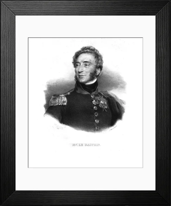 Framed Print : Louis-Antoine, Duke of Angouleme, c1820s. Artist: Zephirin Felix Jean Marius Belliard Framed Print : Louis-Antoine, Duke of Angouleme, c1820s. Artist: Zephirin Felix Jean Marius Belliard