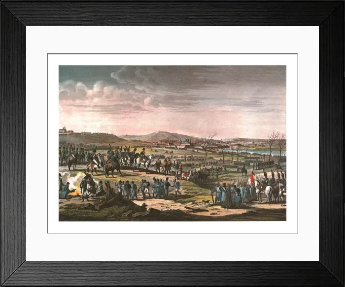 Framed Print : The Taking of Ulm, 17 October 1805, (c1850). Artist: Francois Pigeot Framed Print : The Taking of Ulm, 17 October 1805, (c1850). Artist: Francois Pigeot