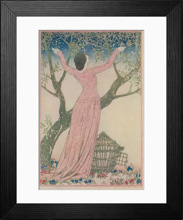 Framed Print : The Release, 1919. Artist: Francis Ernest Jackson Framed Print : The Release, 1919. Artist: Francis Ernest Jackson