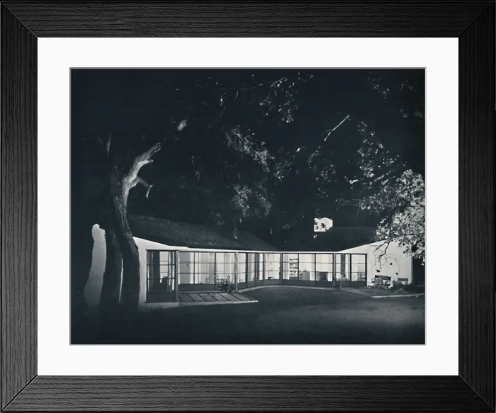 Framed Print : House at Glendale, California, 1940 Framed Print : House at Glendale, California, 1940